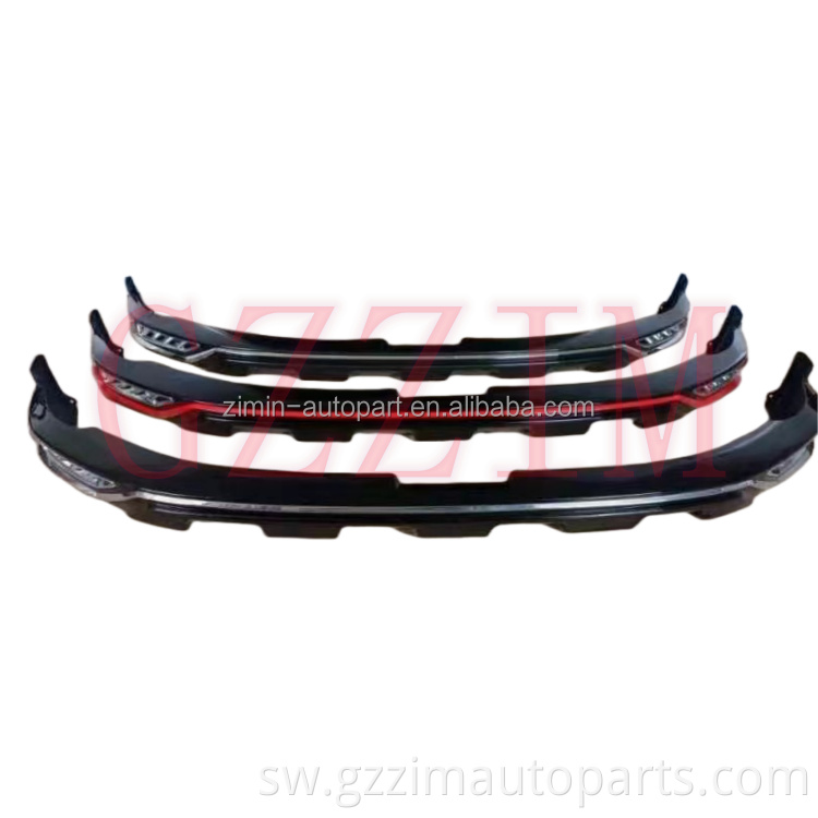 Car Front Bumper Lip Front Shovel Spoiler For Tucson 2022